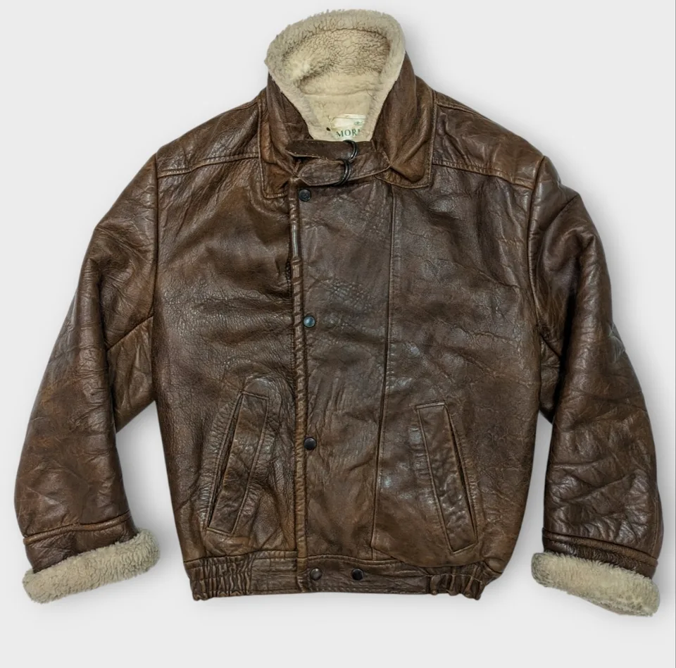 Дублёнка кожаная Morley's (L) — архивная находка