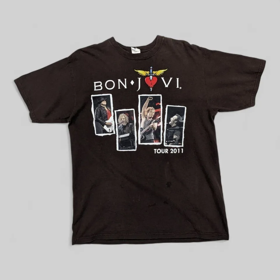 Футболка Bon Jovi (L) — архивная находка