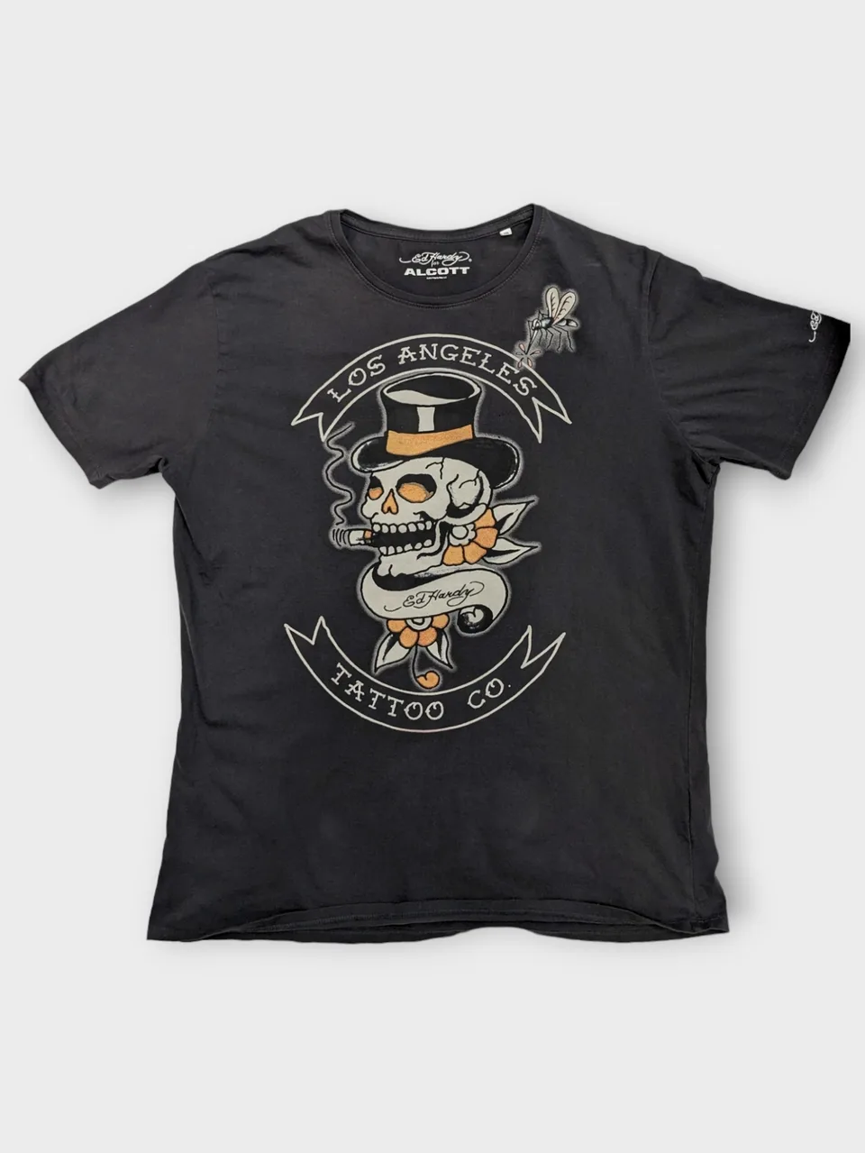 Футболка Ed Hardy (L) — архивная находка