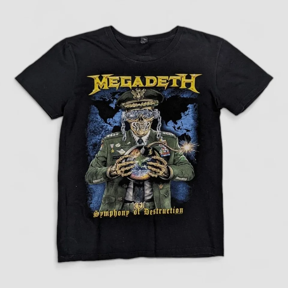Футболка Megadeath (XS) — архивная находка