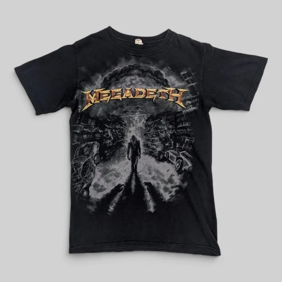 Футболка Megadeth (S) — архивная находка