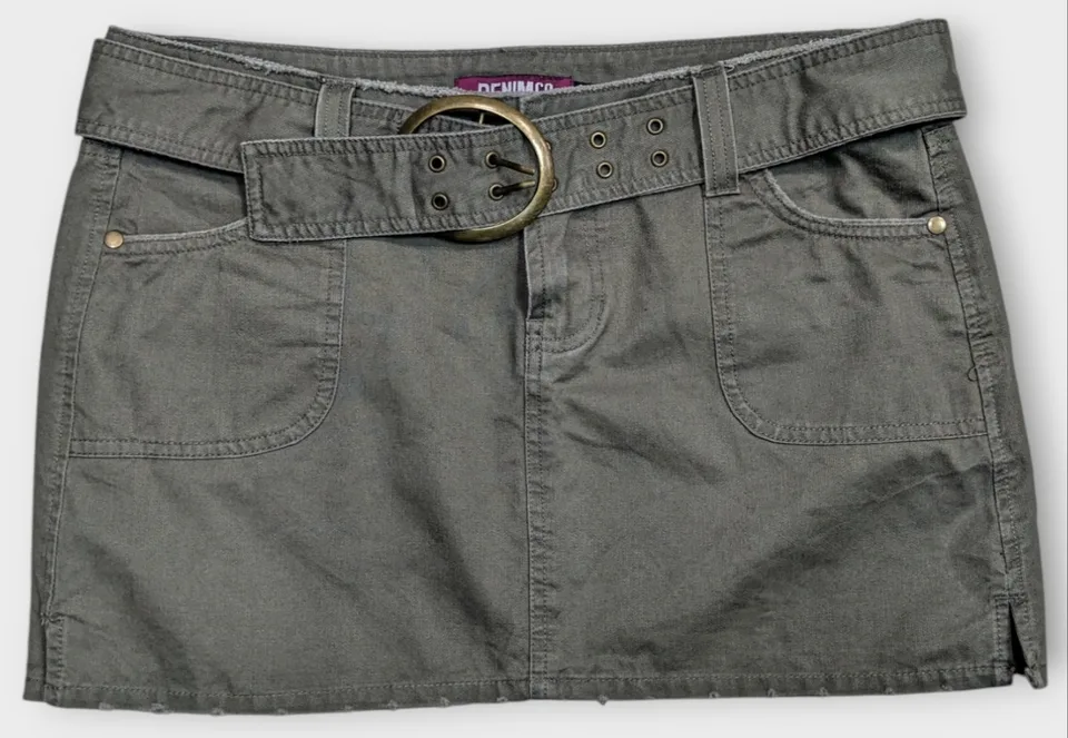Мини юбка Denim Co Y2K (XL) — архивная находка