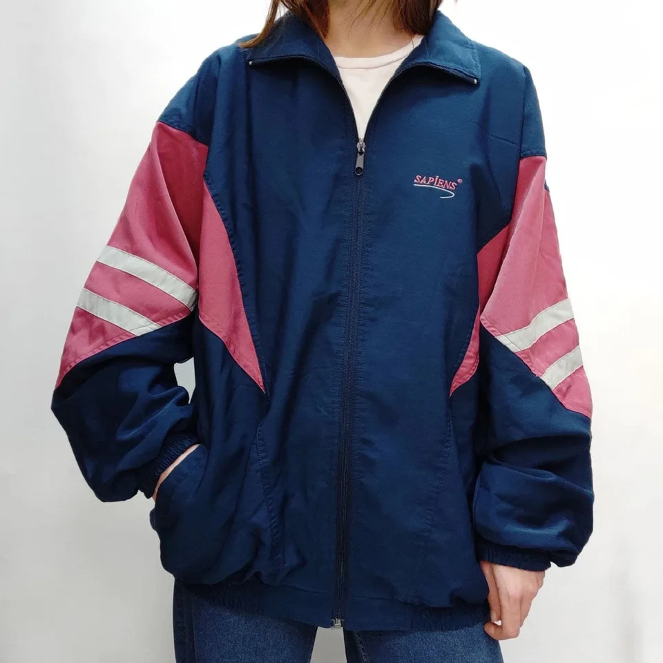 Олимпийка в стиле 90-х винтаж унисекс (XL) — архивная находка