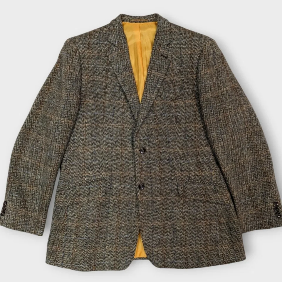 Пиджак Harris Tweed (XL) — архивная находка