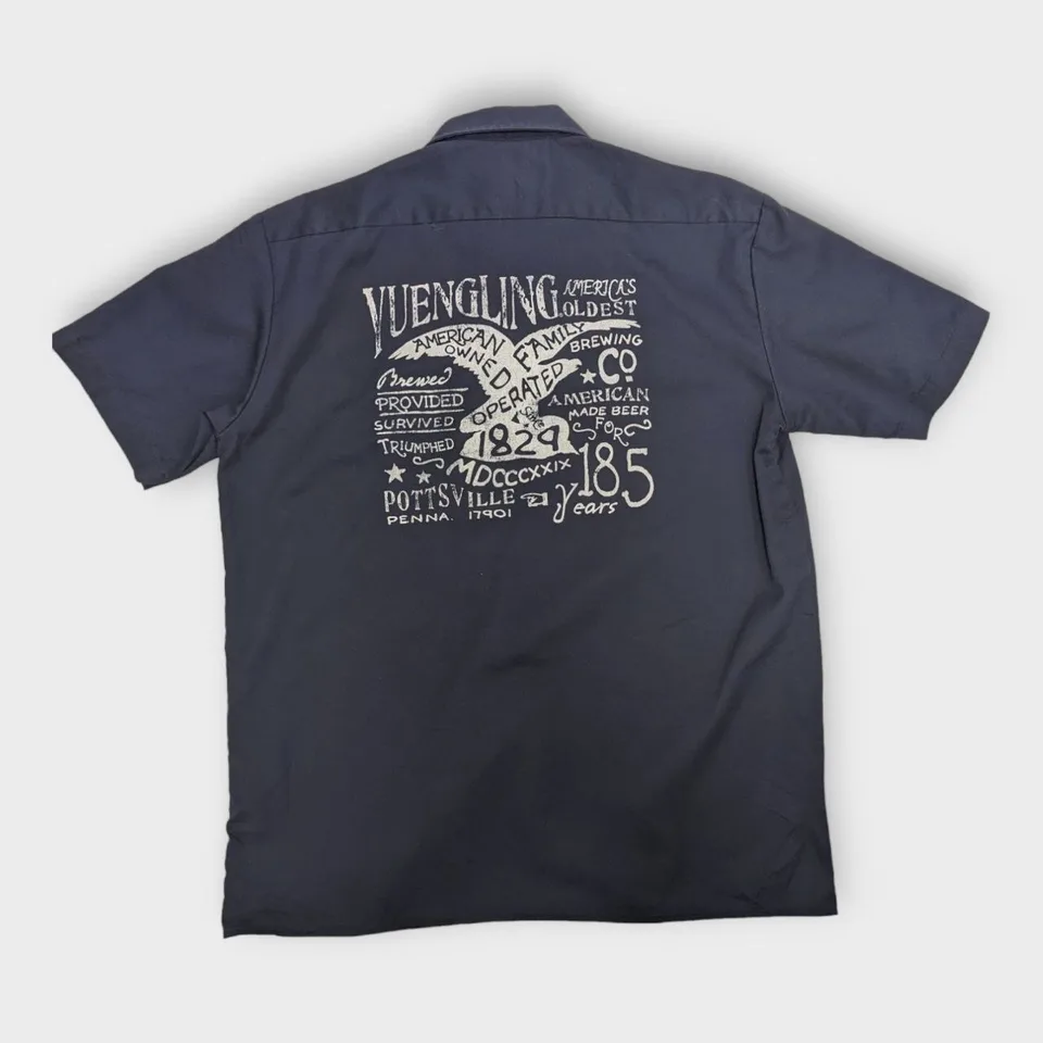 Рубашка Dickies Yuengling (L) — архивная находка