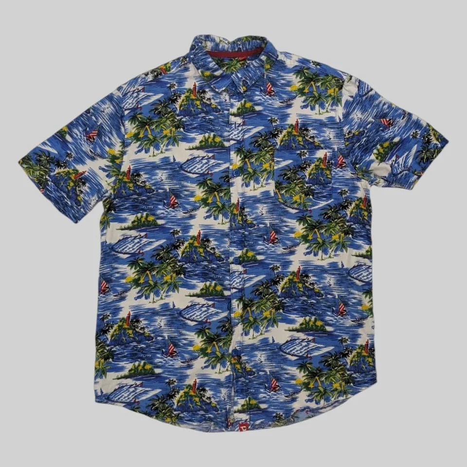 Рубашка гавайская (M) — архивная находка
