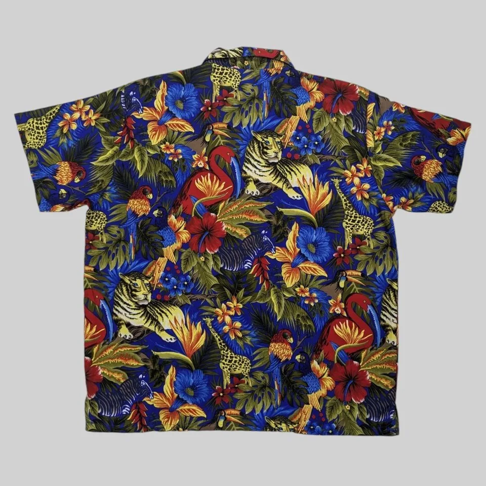 Рубашка гавайская (XXXL) — фотография 2