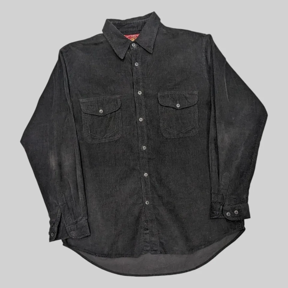 Рубашка вельветовая (XL) — архивная находка