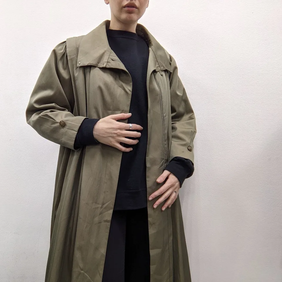 Тренч Swallow coat (oversize) — архивная находка