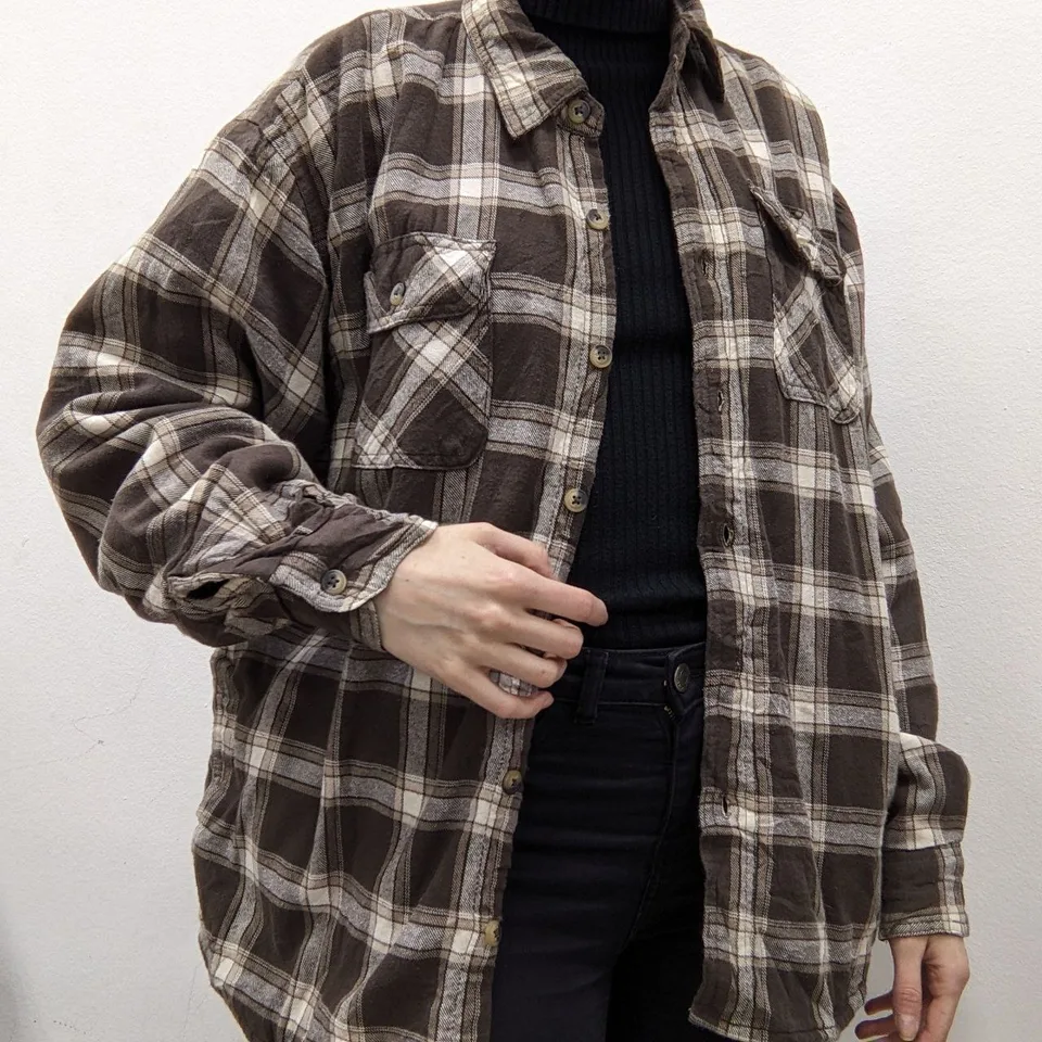 Утепленная рубашка Wrangler (L) — архивная находка