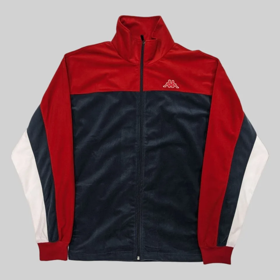 Велюровая олимпийка Kappa (XL) — архивная находка