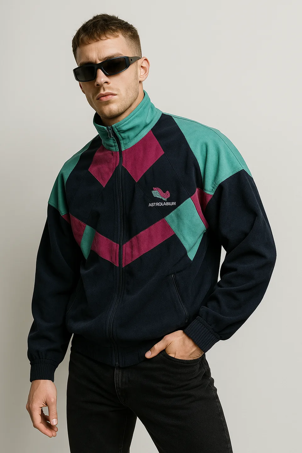 Велюровая олимпийка (XL) — архивная находка
